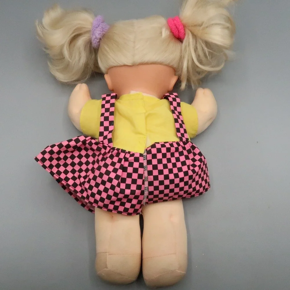 Vintage 1989 Mattel Magic‎ Nursery Blonde Hair Baby Doll Potty Training